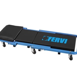 FERVI 0645/SS LETTINO SDRAIO CARRELLO CARRELLINO SOTTO MACCHINA PER AUTO SEDILE
